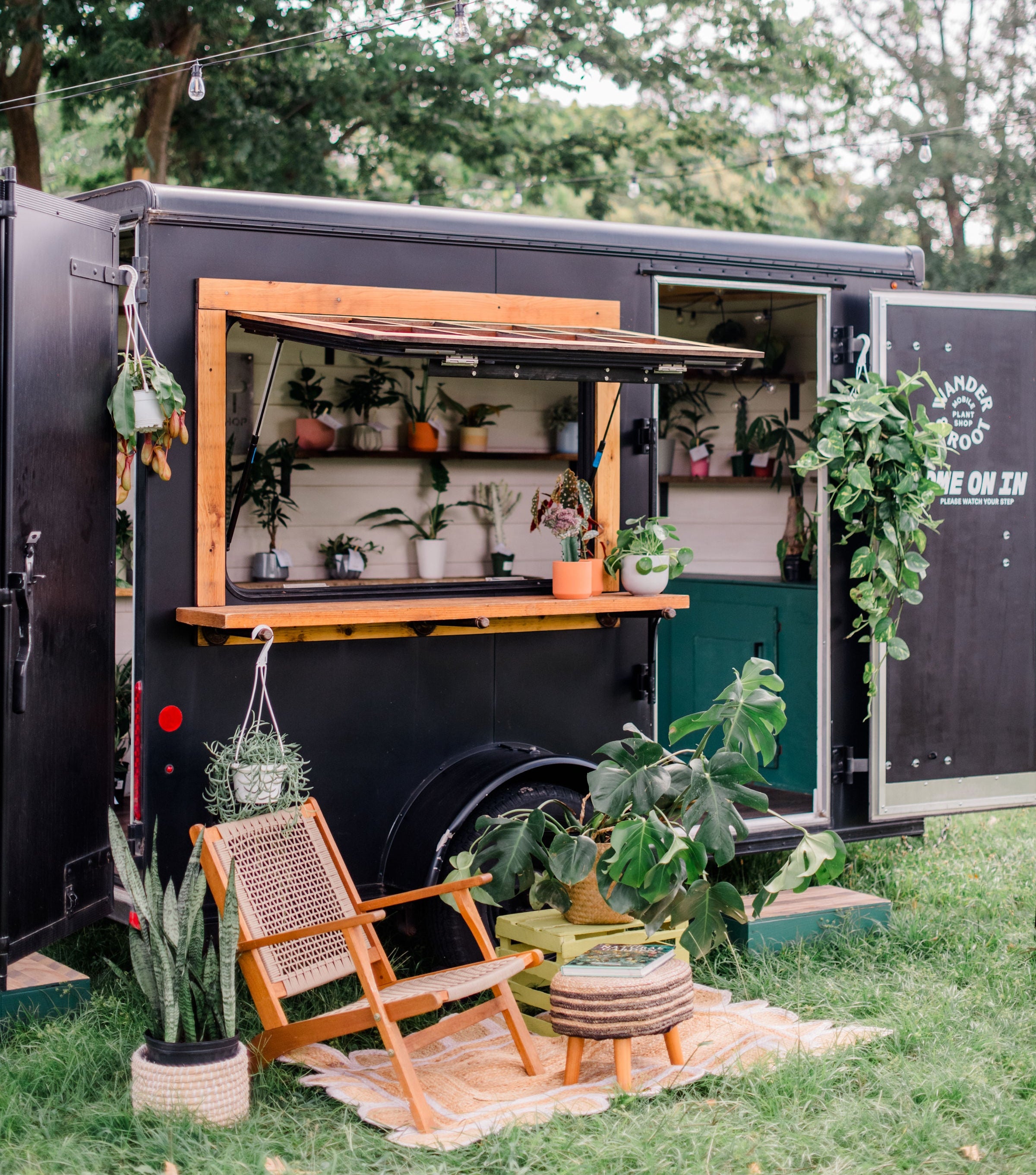 Wander and Root Mobile Plant Truck 